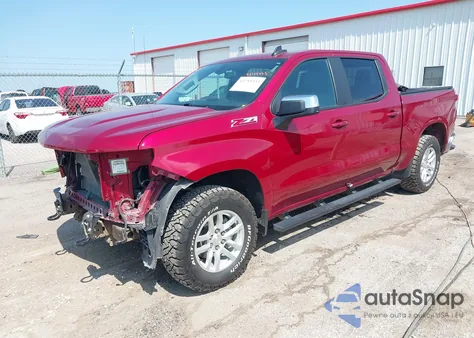 2019 Chevrolet Silverado 1500 Lt из США, поврежденный, VIN 3GCUYDED4KG298905
